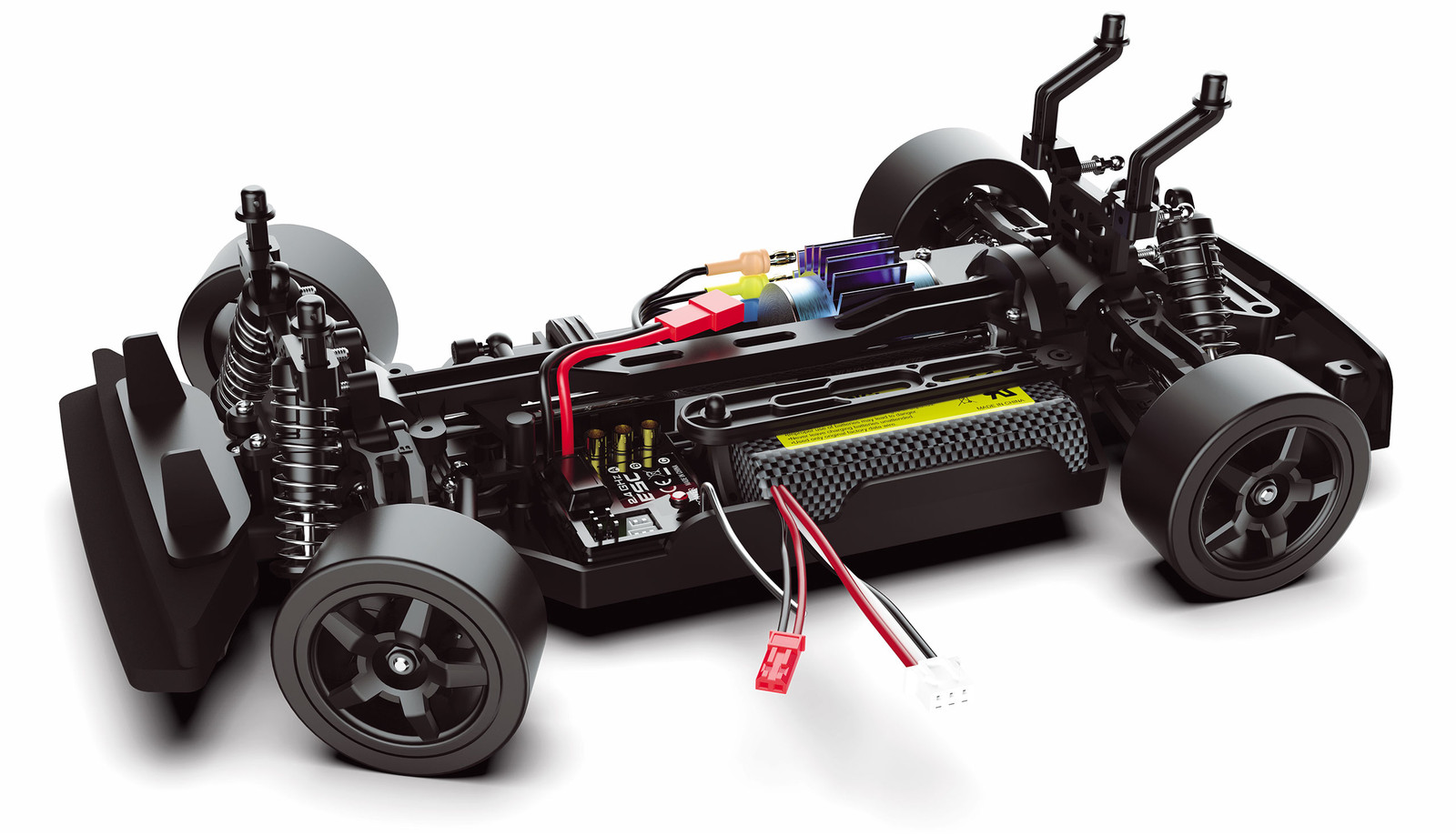 AMEWI RC Auto FR16 Pro Rally Li-Ion Accu 1200mAh brushed