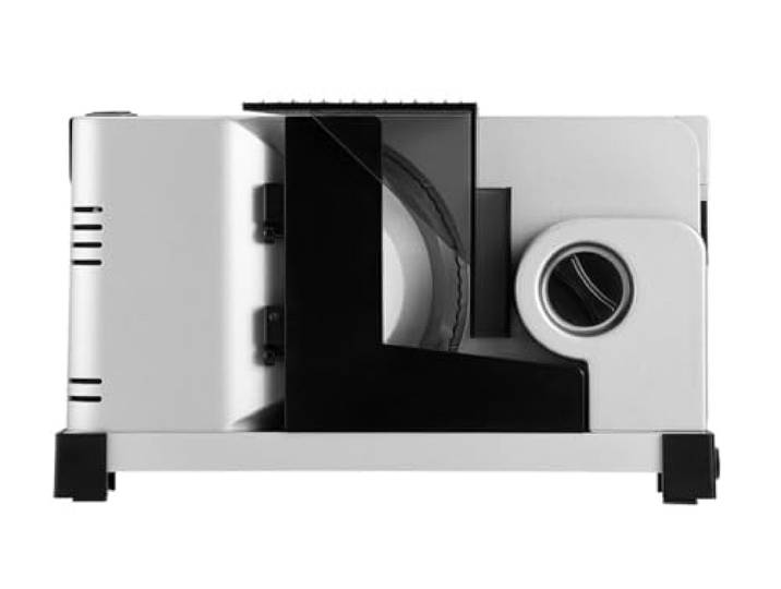 ritter Allesschneider icaro 7, elektrischer Allesschneider mit ECO-Motor, made in Germany, Silbermetallic