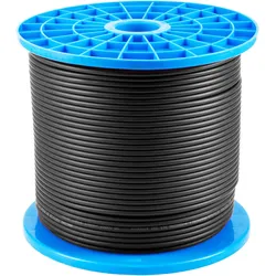 S-Impuls, Zubehör Stromerzeuger, Solarkabel 6mm2, S-, H1Z2Z2-K, bulk, schwarz, 50m (Solarkabel)