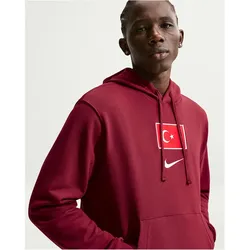 NIKE TFF Türkei Club Fleece Hoodie 2026 Herren 677 - team red/white S
