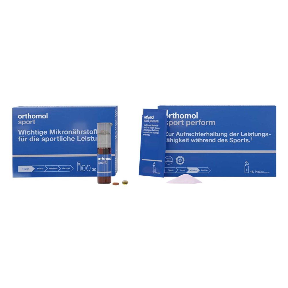 Orthomol pharmazeutische Orthomol Sport + 2x Orthomol Sport perform 08102402