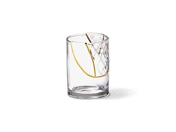SELETTI Kingsugi 09657 Assiettes inspirées par la technique japonaise\, verre
