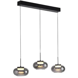 SCHÖNER WOHNEN-Kollektion LED-Pendelleuchte Sia Alu, Eisen, Stahl & Metall