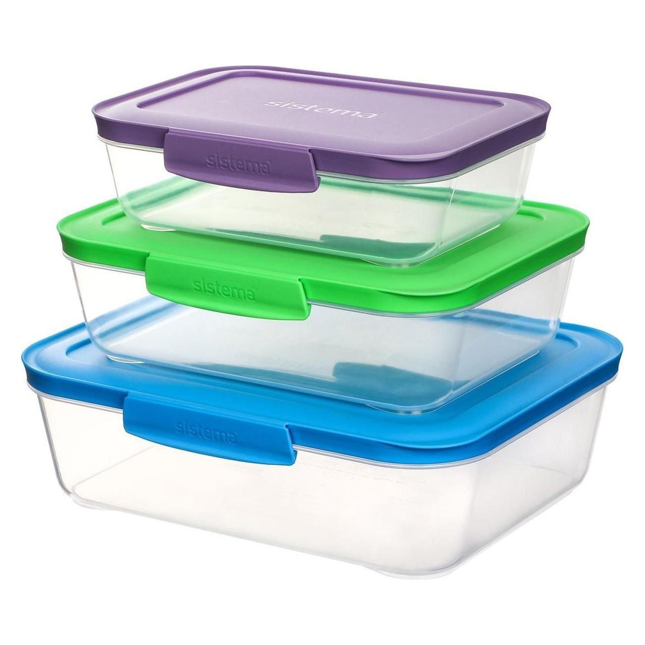 Sistema Pojemniki na żywność Nest it 3 Pack TRI (59153) (59153)