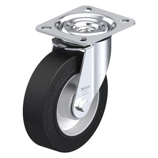 Blickle L-ALEV 125K, Roller, 625 kg, Schwarz, Stahl, Deutschland, 1 Stück(e), 150 mm (278937)
