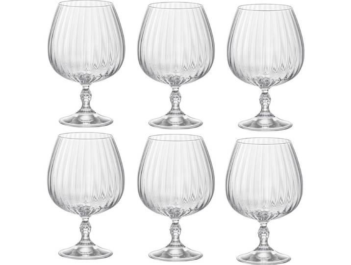 Bormioli Rocco America 20's cognacglas - 65 cl - Set-6