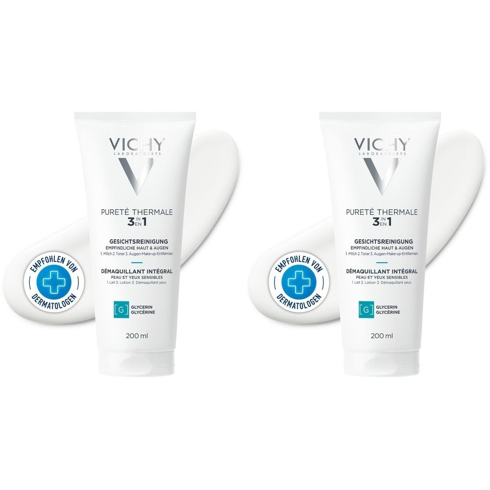 Vichy Purete Thermale 3in1 Milch 2x 2x200 ml