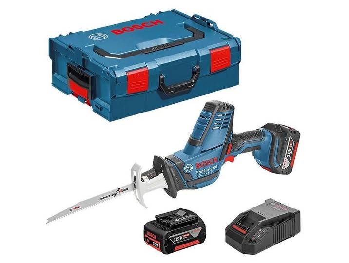 BOSCH Professional 06016A5002 BOSCH Professional GSA 18V-LI C Kit scie sabre sans fil 18\,0 V\, avec 2 batteries