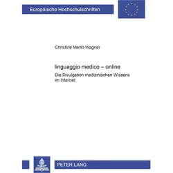 'linguaggio medico - online', Fachbücher von Christine Merkt-Wagner