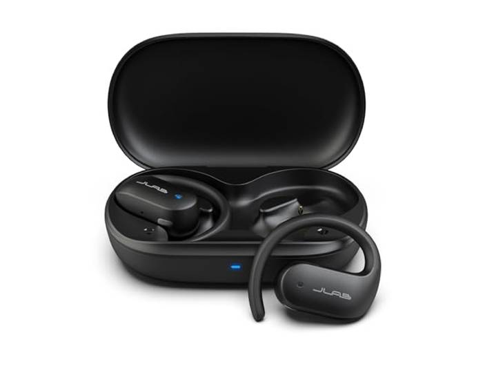 JLab JBuds Open Sport Draadloze Oordopjes - Sport, Zwart