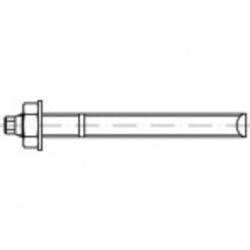 Alstertaler Schrauben & Präzisionsteile 887229400160250 Ankerstange 250 mm 10 St.