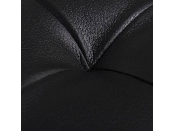 Solde 2026 Banc élégant/banc d'entrée Noir - Pouf de rangement Cuir synthétique Noir 9.6 Kg 75554901