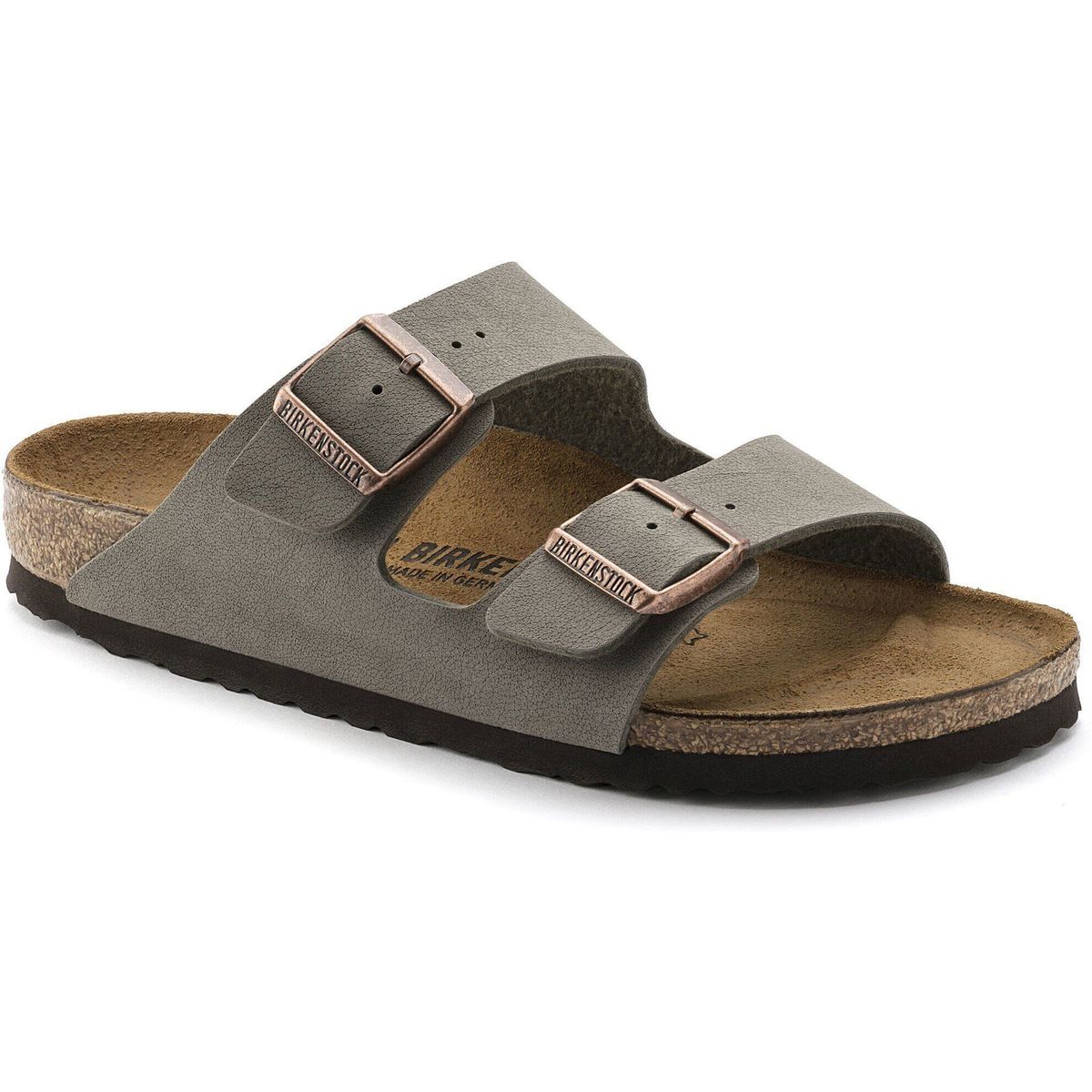Birkenstock Arizona Birkibuc Unisex stone (200) Normal 44 151211-200-44