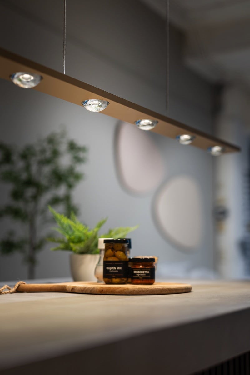 Moderne Jake LED hanglamp zwart ETH van aluminium