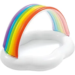 Intex 57141NP Planschbecken - Rainbow Cloud 142x119x84cm