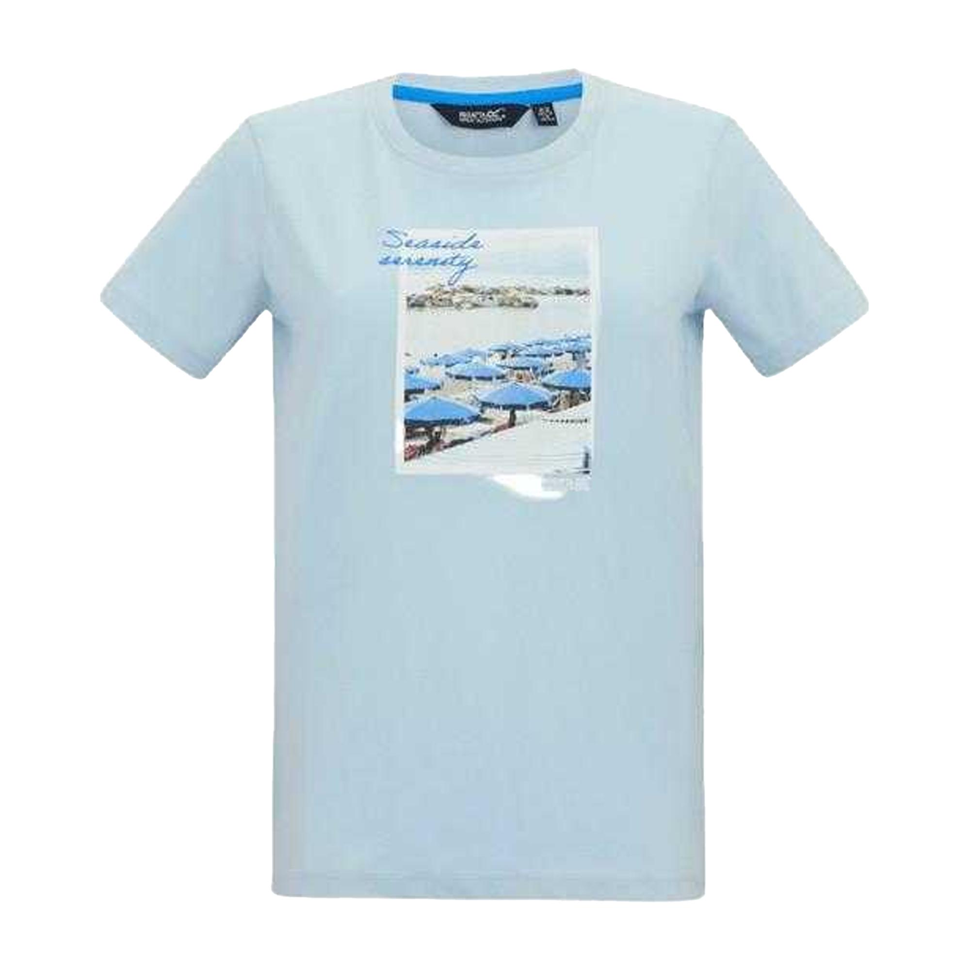 Regatta Dames Filandra VX Scenery T-Shirt (Skyway)