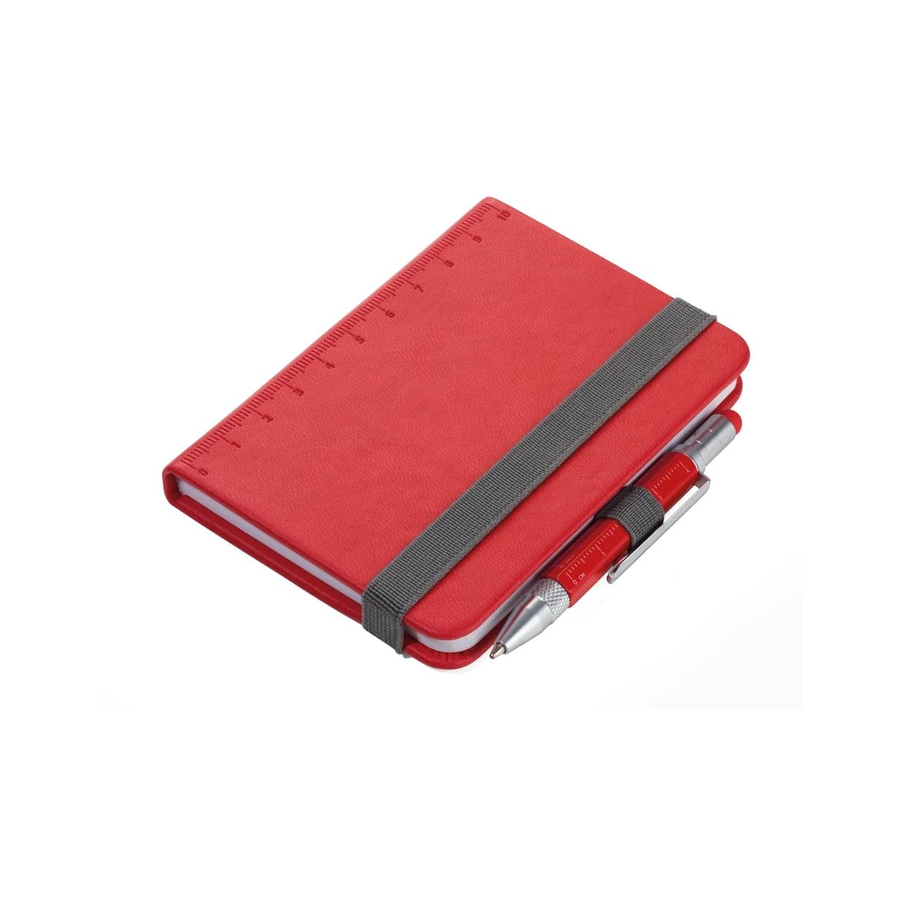 TROIKA Notizblock LILIPAD+LILIPUT TOOL PEN rot