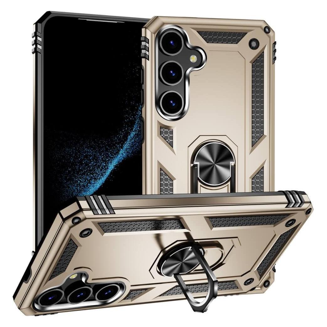 Cover-Discount Armor Case mit Kickstand gold (Samsung Galaxy S24+) (660169049A)