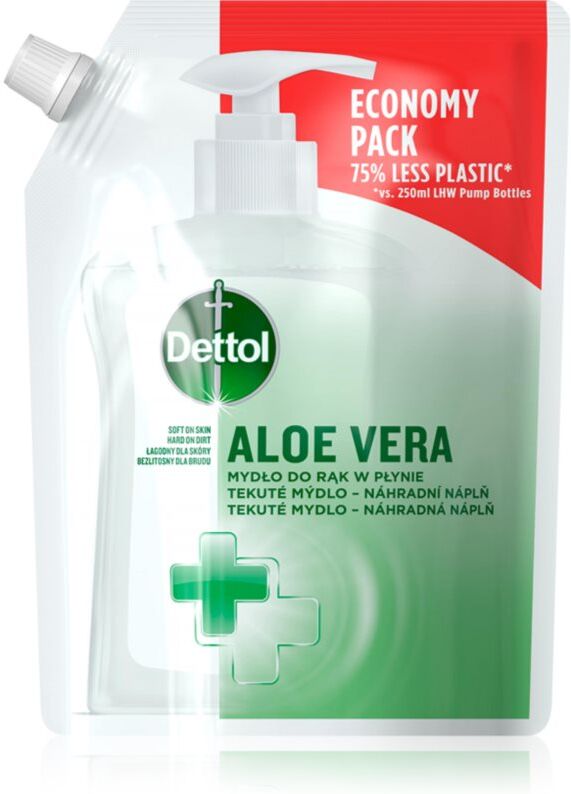 Dettol Soft on Skin Aloe Vera savon liquide recharge 500 ml