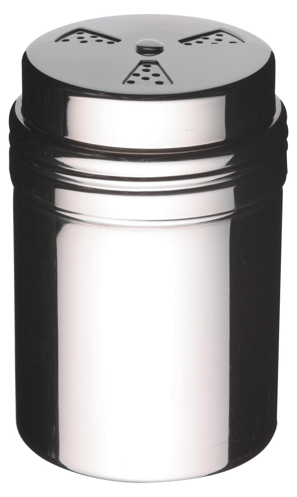 Dripio RVS-strooier zilverkleurig voor poedersuiker en cacao B/D/H: 28 x 28 x 30 cm