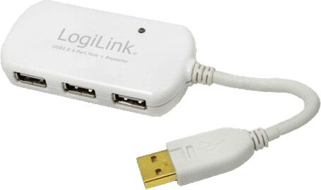 HUB 4 USB 2.0 LOGILINK UA0108 12 metros