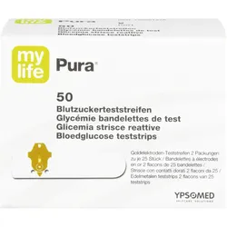 Mylife Pura Blutzucker Teststreifen 50 ST