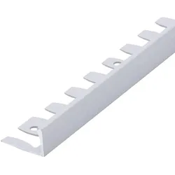 Winkelprofil zum Biegen aus Aluminium silber matt (11 mm, 250 cm)