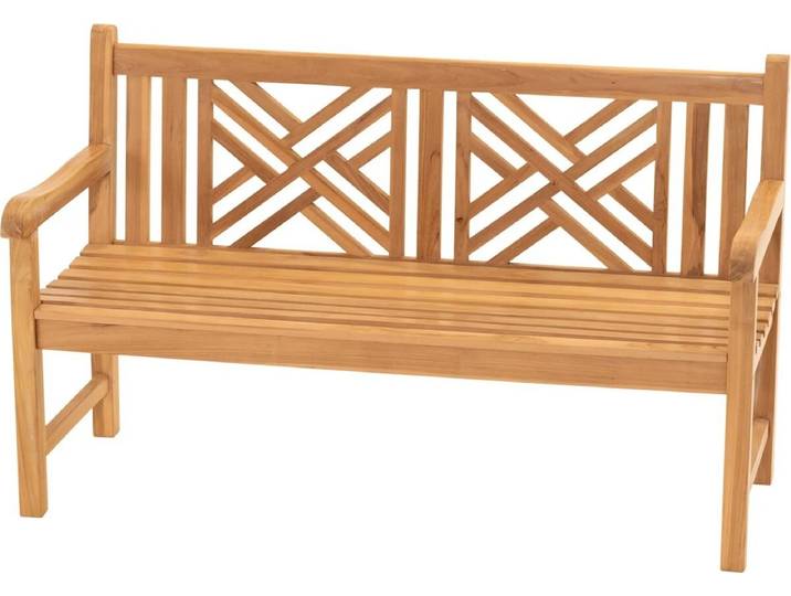 Lesli bank teak cross 150 cm