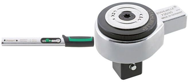 Set Stahlwille Quick Drehmomentschlüssel + Stahlwille 735 Feinzahn-Einsteckknarren