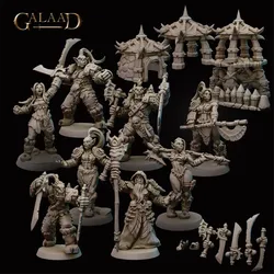 Tribal Orcs Clan Set von Galaad Miniatures
