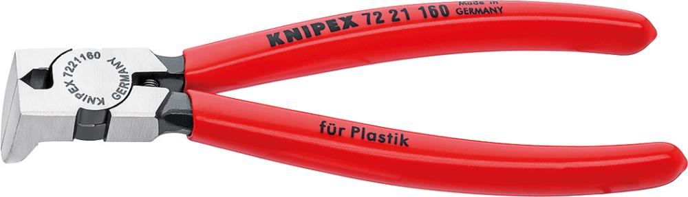 KNIPEX Seitenschneider für Kunststoff gewinkelt 85Grad 160mm