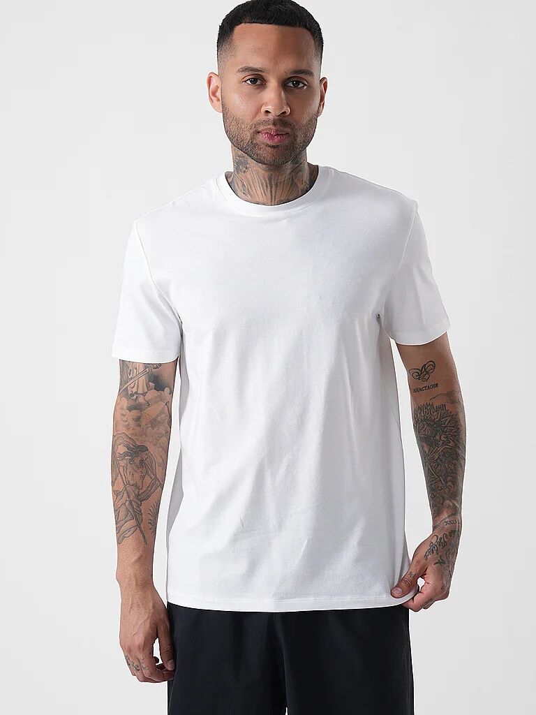 MEY Pyjamashirt RELAX TUNED weiß weiss   M M