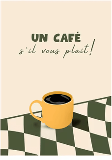 Inspire Picks Coffee Diver Canvas Wall Art Trendy Coffee Lover Kitchen Poster Print 15 20x30cm Unframed