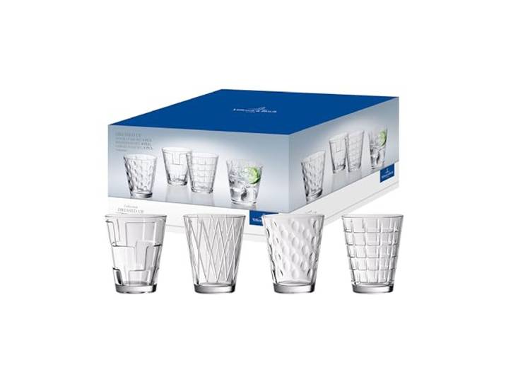 Villeroy & Boch - Dressed Up Wasserglas Set 4 teilig 310 ml