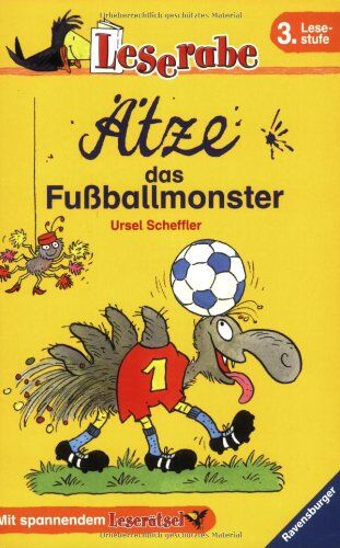 Ursel Scheffler - Leserabe - Schulausgabe in Broschur: Ätze, das Fußballmonster - Preis vom 09.10.2026 07:28:09 h