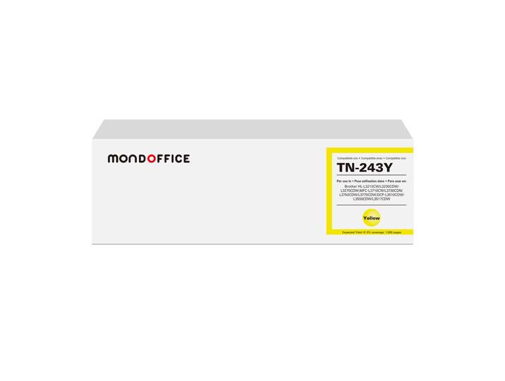 MONDOFFICE Toner compatible BROTHER TN243 - Jaune