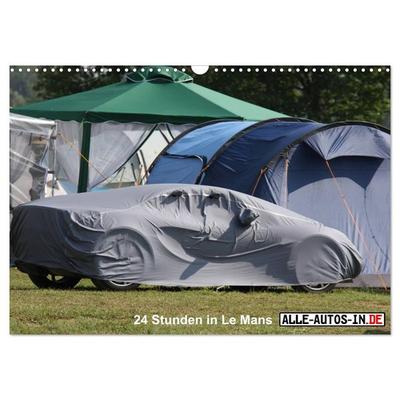 24 Stunden in Le Mans (Wandkalender 2025 DIN A3 quer), CALVENDO Monatskalender