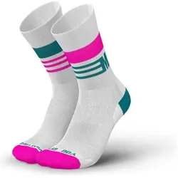 Incylence, Herren, Sportsocken, Ultralight Extra Mile (35 - 38), Grün, Mehrfarbig, Weiss, Rosa, Schwarz