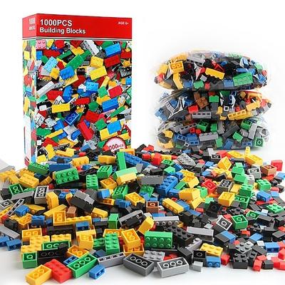 1000-teiliges kreatives Bauklötze-Set - klassische Stadtziegel für Kinder - pädagogische unterhaltsame DIY Montagespielzeuge Oster Geschenk Halloween Weihnachtsgeschenk