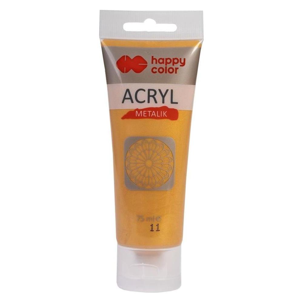 Happy Color Acrylfarbe 75 ml Gold COLOR (75 ml) (STEA2275)