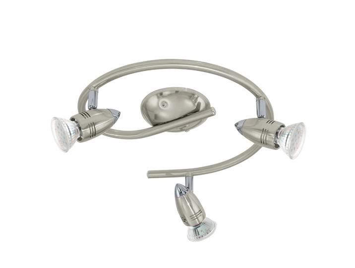 Spot LED Eglo 92643 Magnum GU10 3x3W 240lm 3000K nickel mat