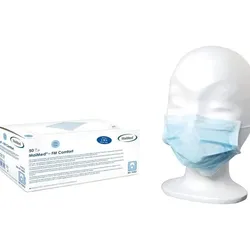 MAIMED- FM Comfort OP-Mundschutz, Maske 3-lagig medizinischer Mundschutz EN 14683 (Typ II) blau  1000 Stück