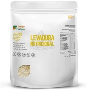 Energy Feelings Levedura Nutricional Sem Glúten Vegan 250g