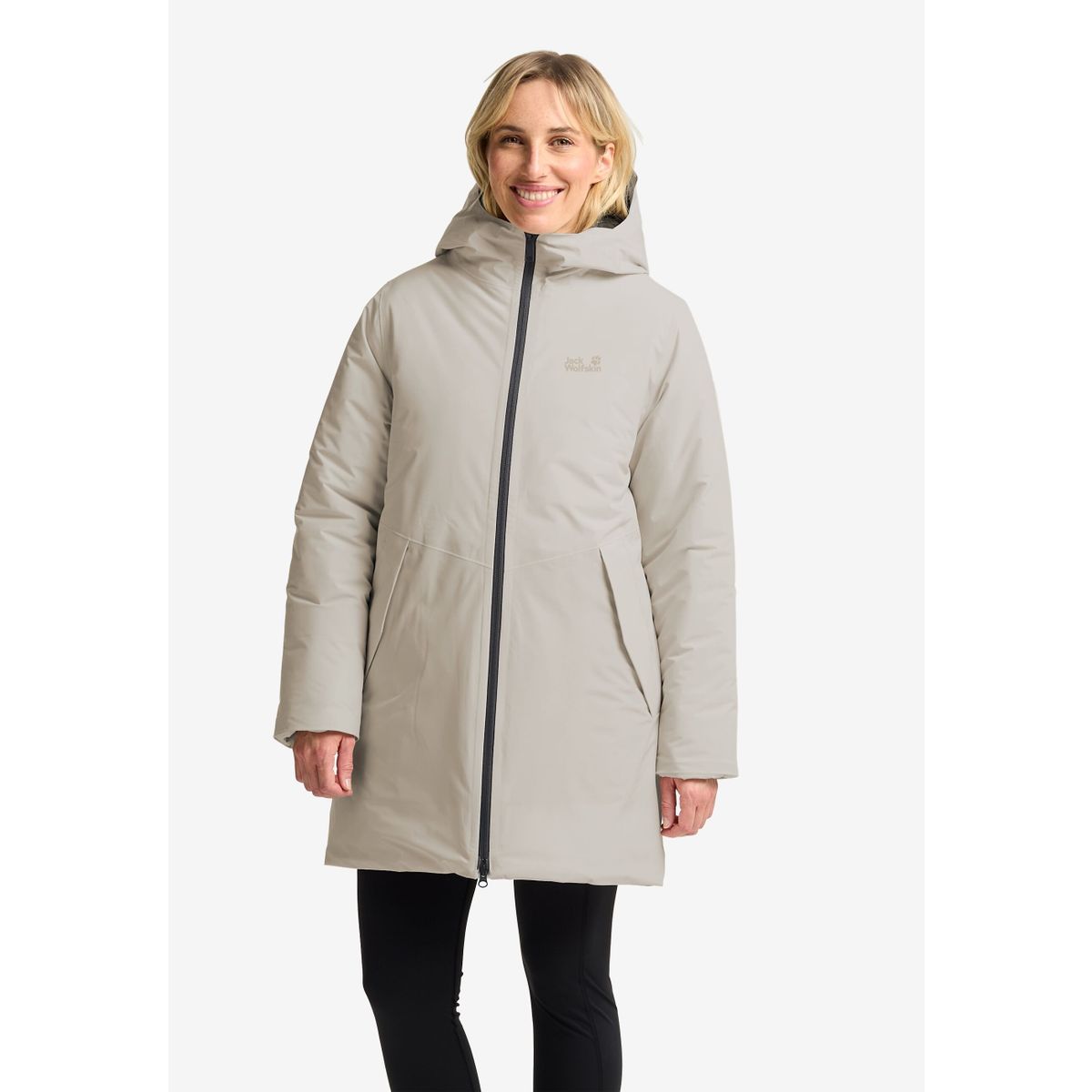 Jack Wolfskin Frost Haven Jacket W pale sand (A0056) S A65091_A0056_A06