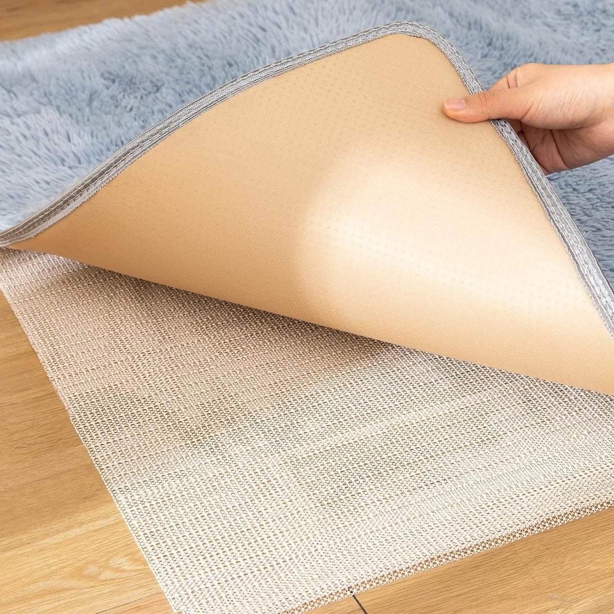 Antislip tapijtonderlaag Wit 100 x 150 cm - Multifunctionele antislipmat voor harde vloeren, tapijt en meubels