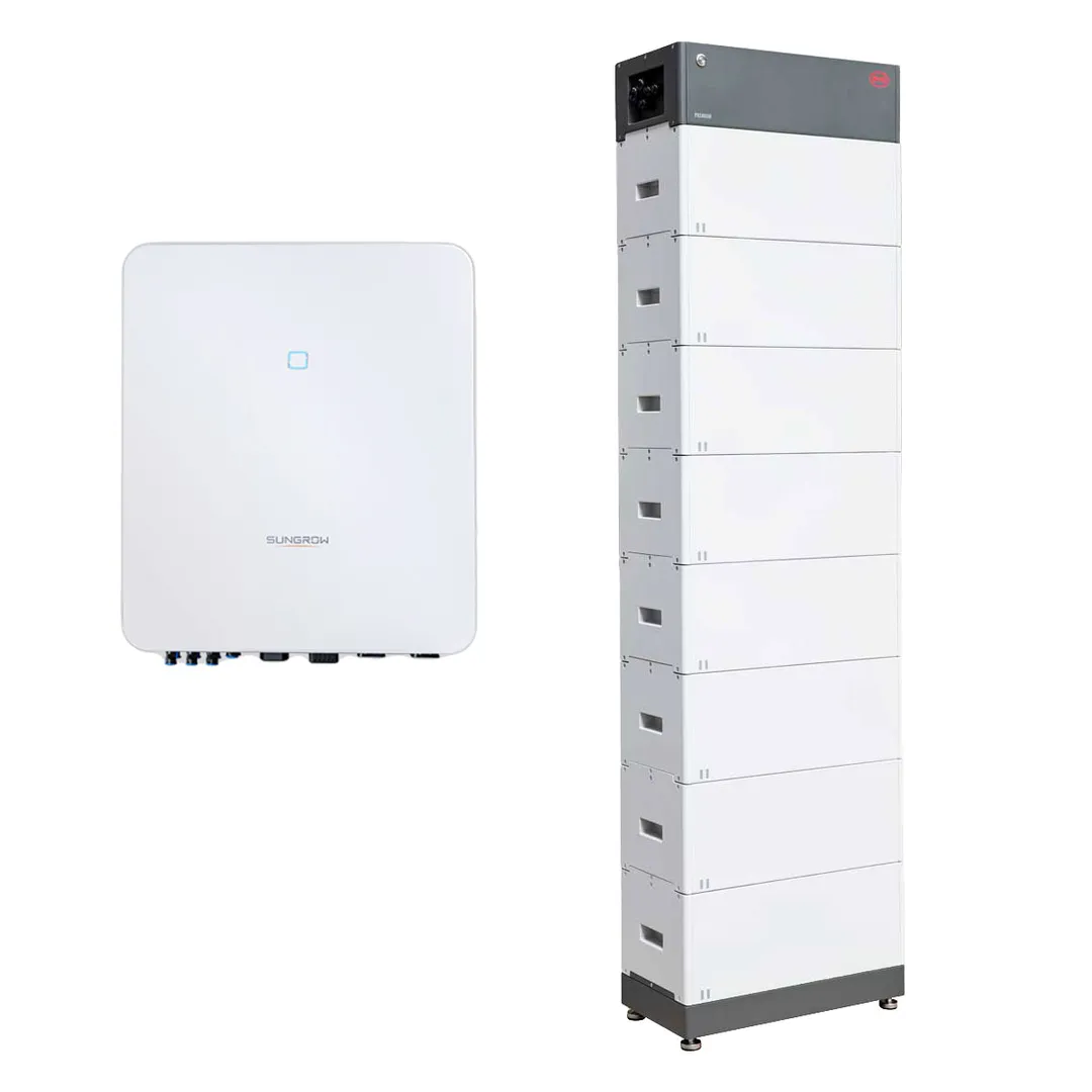 Sungrow HV SH8.0RT 8kW Hybrid Wechselrichter mit 22,08kWh Batteriespeicher-Set