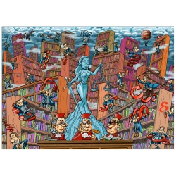 Comic Art Paragrafen-Zirkus - Rechtsanwalt - Puzzle 241163