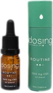 Dosing Routine 1500 mg CBD Oil Blend 10 ml