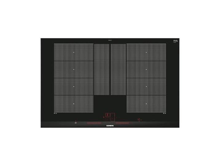 Siemens EX875LYC1E, iQ700, Induktionskochfeld (autark), 80 cm breit, varioInduktion plus freie Platzwahl, power Move Plus voreingestellte Leistungsstufen, powerBoost schnelleres Kochen
