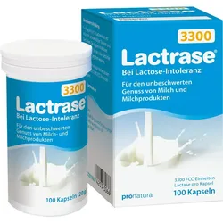 Lactrase 3300 Fcc Kapseln 100 ST